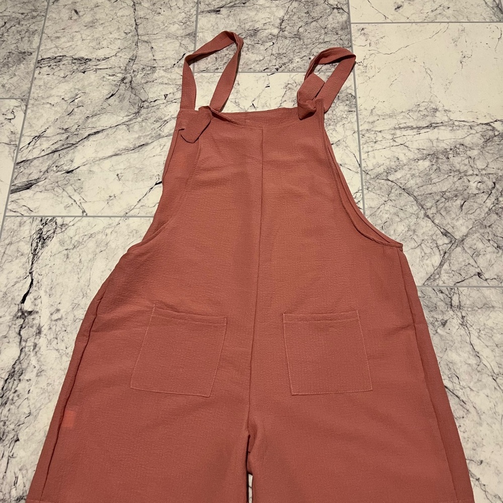 Women’s Pink Overalls